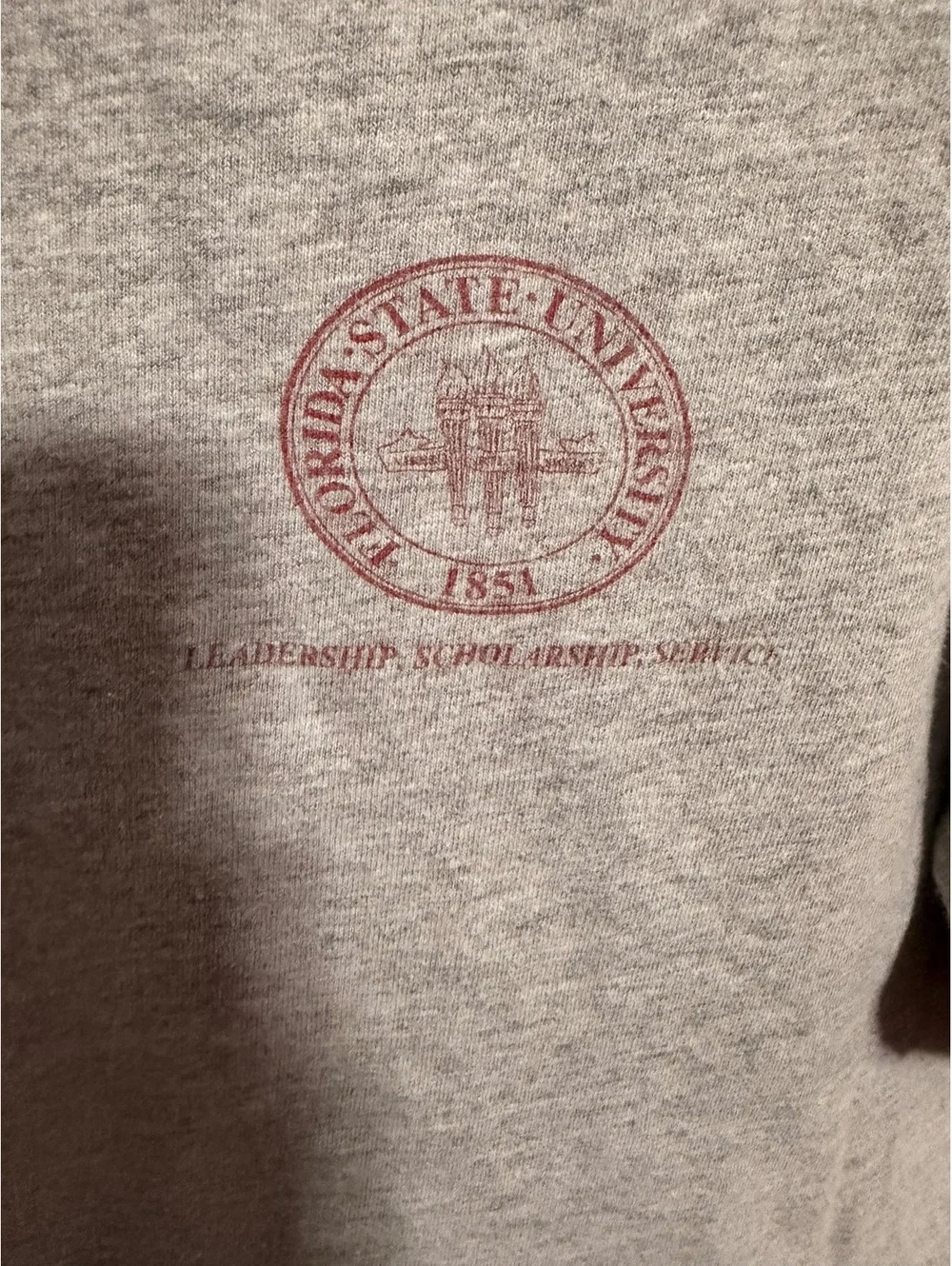 Beefy-T gray FSU graphic T-shirt